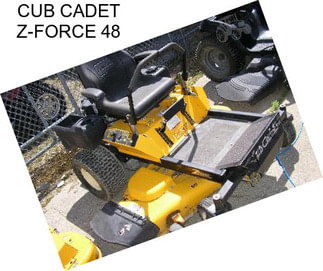 CUB CADET Z-FORCE 48