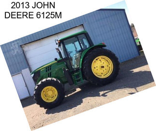 2013 JOHN DEERE 6125M