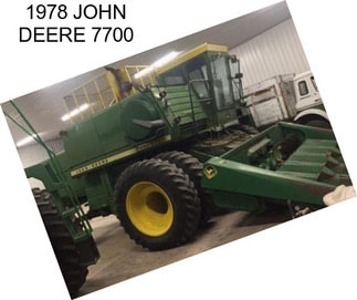 1978 JOHN DEERE 7700