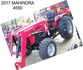 2017 MAHINDRA 4550