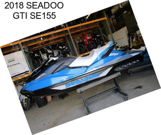 2018 SEADOO GTI SE155