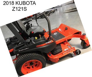 2018 KUBOTA Z121S