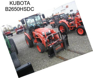 KUBOTA B2650HSDC