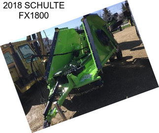 2018 SCHULTE FX1800