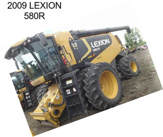 2009 LEXION 580R