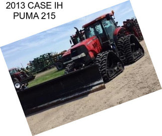 2013 CASE IH PUMA 215