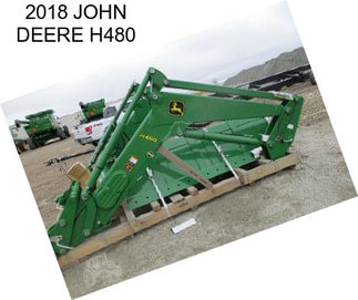 2018 JOHN DEERE H480