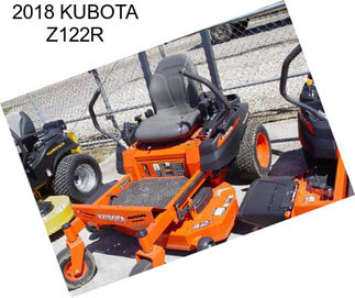 2018 KUBOTA Z122R