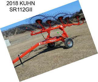 2018 KUHN SR112GII