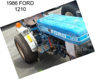 1986 FORD 1210