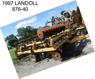 1997 LANDOLL 876-40