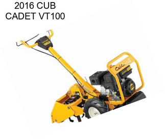 2016 CUB CADET VT100