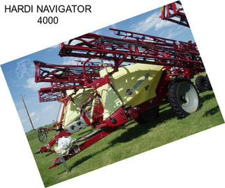 HARDI NAVIGATOR 4000