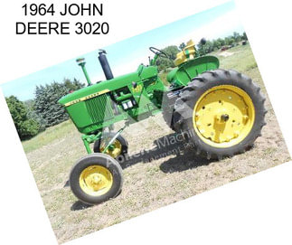 1964 JOHN DEERE 3020