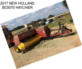 2017 NEW HOLLAND BC5070 HAYLINER