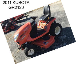 2011 KUBOTA GR2120