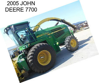 2005 JOHN DEERE 7700