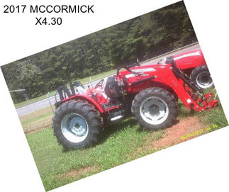 2017 MCCORMICK X4.30