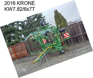 2016 KRONE KW7.82/6x7T