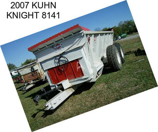 2007 KUHN KNIGHT 8141