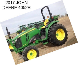 2017 JOHN DEERE 4052R