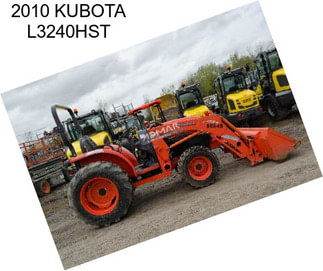 2010 KUBOTA L3240HST