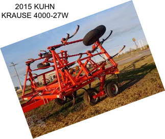 2015 KUHN KRAUSE 4000-27W