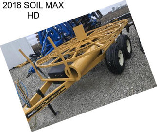 2018 SOIL MAX HD