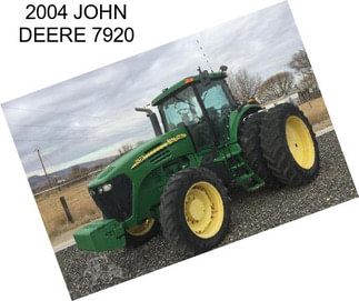 2004 JOHN DEERE 7920