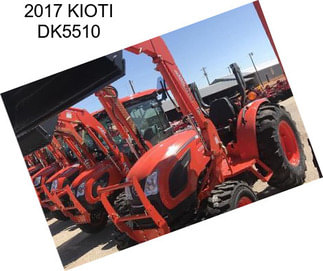 2017 KIOTI DK5510