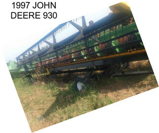 1997 JOHN DEERE 930