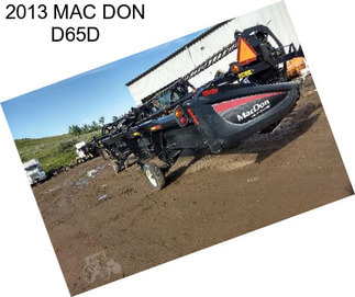 2013 MAC DON D65D