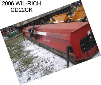 2006 WIL-RICH CD22CK