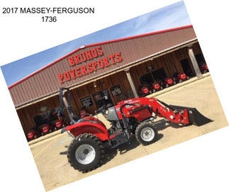 2017 MASSEY-FERGUSON 1736