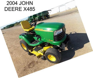 2004 JOHN DEERE X485