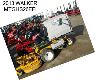 2013 WALKER MTGHS26EFI