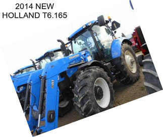 2014 NEW HOLLAND T6.165