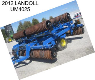 2012 LANDOLL UM4025