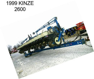 1999 KINZE 2600