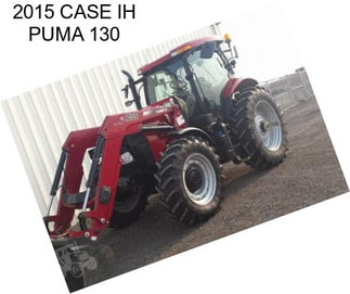 2015 CASE IH PUMA 130