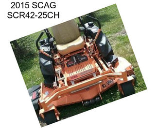 2015 SCAG SCR42-25CH