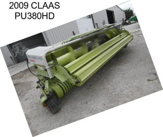 2009 CLAAS PU380HD