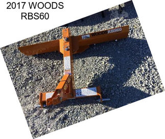 2017 WOODS RBS60