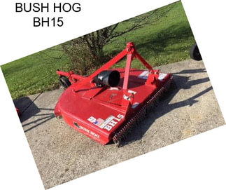 BUSH HOG BH15