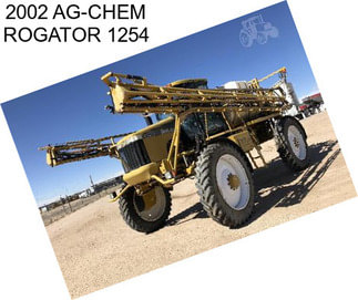 2002 AG-CHEM ROGATOR 1254