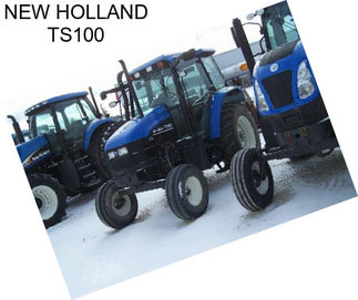 NEW HOLLAND TS100