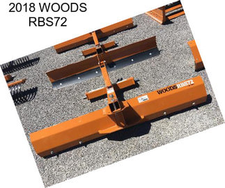 2018 WOODS RBS72