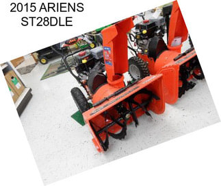 2015 ARIENS ST28DLE