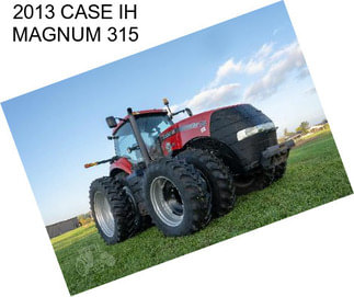 2013 CASE IH MAGNUM 315