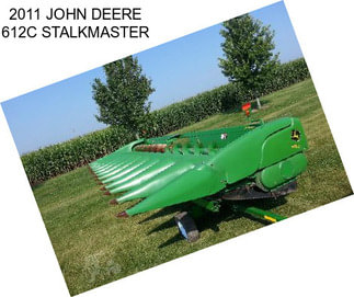 2011 JOHN DEERE 612C STALKMASTER